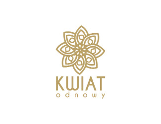 Projekt graficzny logo dla firmy online kwiat odnowy